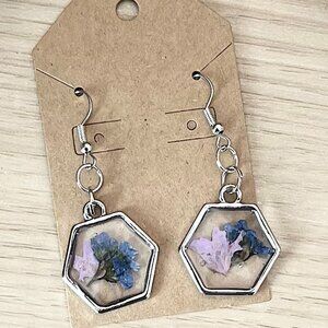 Pressed Floral Earrings